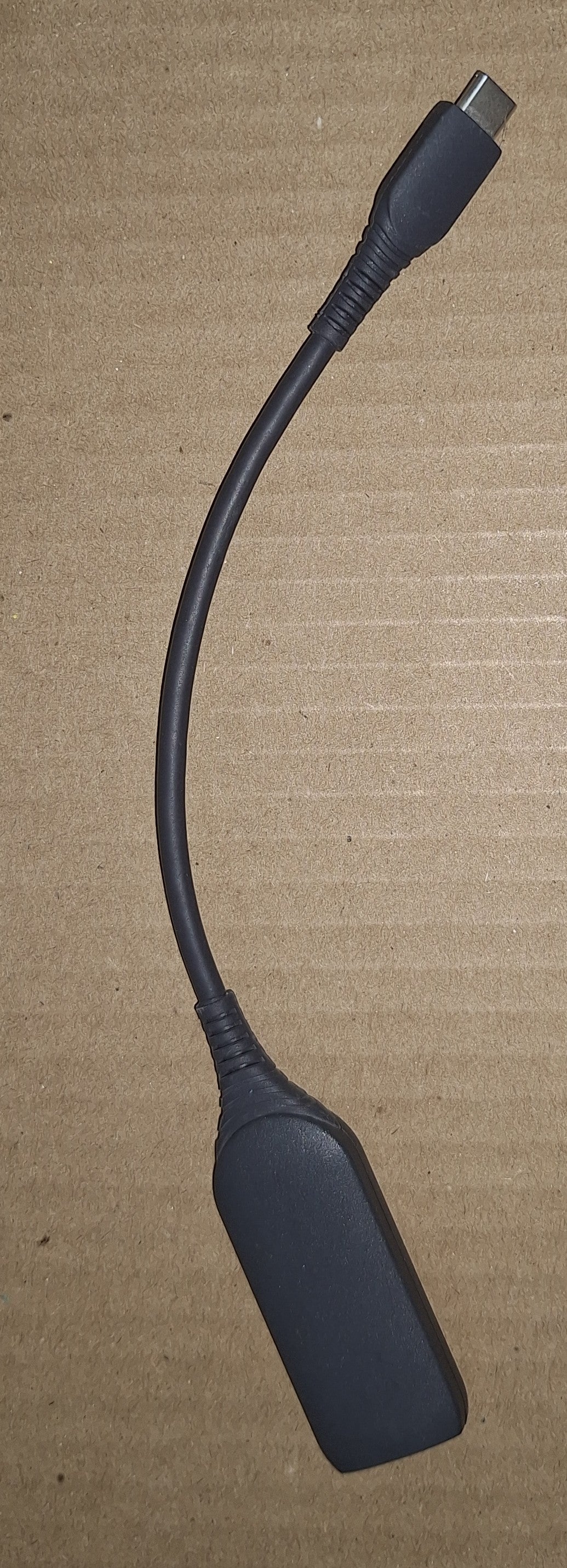 ONN USB-C to USB Female Adapter – 4” – Black – USED
