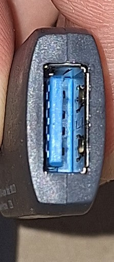 ONN USB-C to USB Female Adapter – 4” – Black – USED