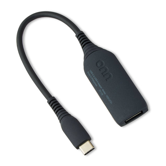 ONN USB-C to USB Female Adapter – 4” – Black – USED